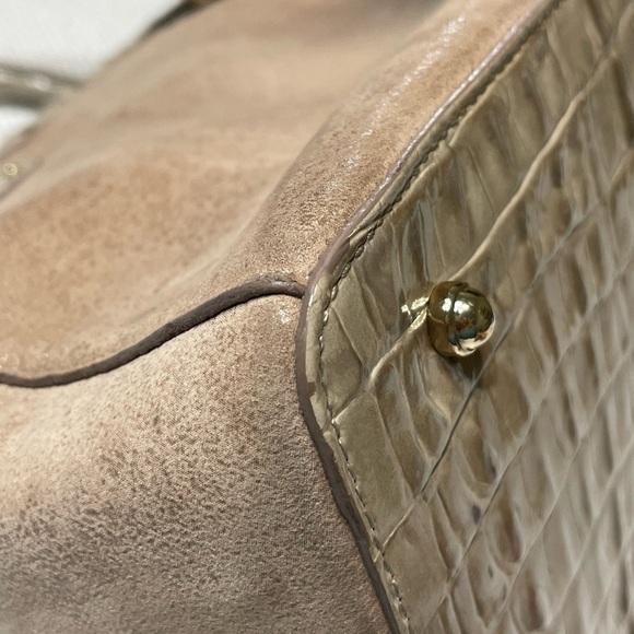 Brahmin Schooner Warm Gray Reynolds bag - Picture 10 of 12